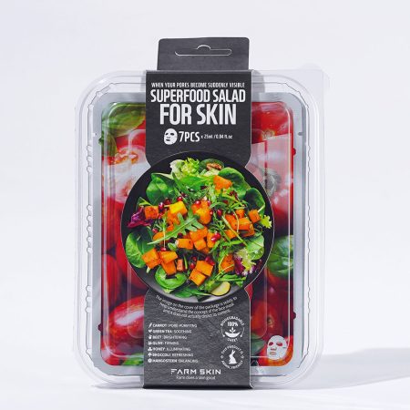 Superfood Salad Facial Sheet Mask Set (Tomato)